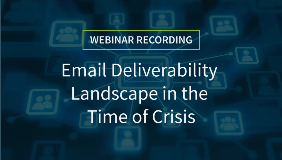 Email deliverability landscape