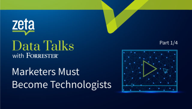 data talks series with Forrester Research