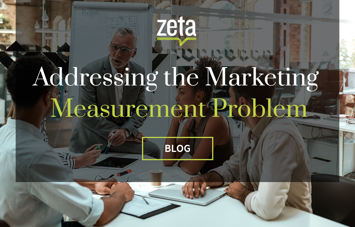 Addressing the marketing measurement problem