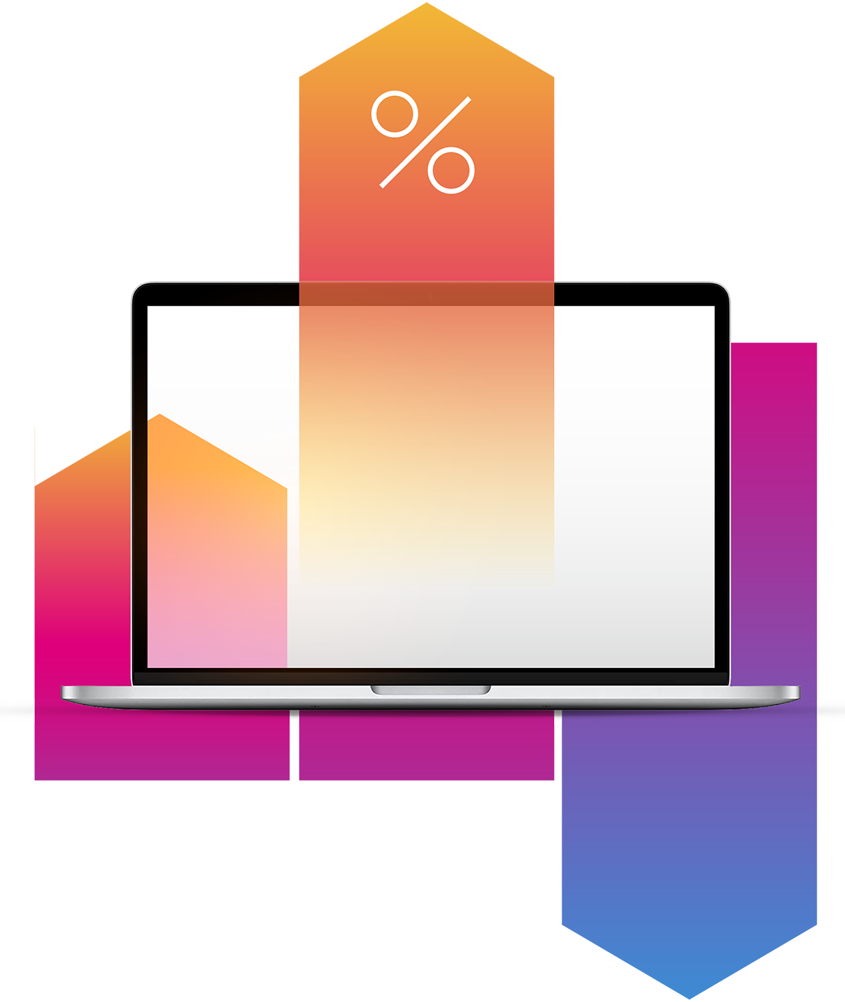 Graph showing an increase in growth