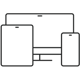 Image of multiple devices that customers use