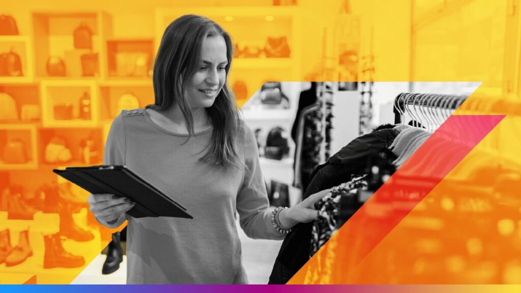 person shopping for clothing - featured image for loyalty fundamentals for retail article