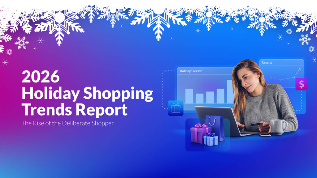 Cover graphic for the 2026 Holiday Shopping Trends Report from Zeta